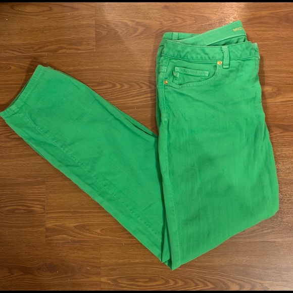 Michael kors jeans womens green Clearance